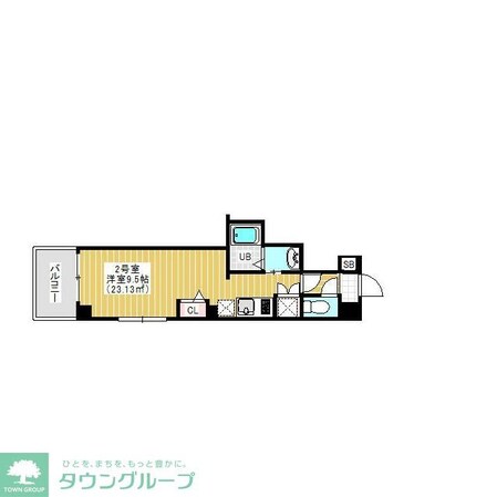 Regulus三ノ輪(レグルスミノワ)の物件間取画像